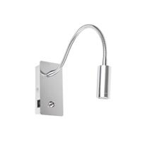 Бра Faro JULIET USB C Chrome настенная лампа с ридером LED 3W 3000K арт. 220765