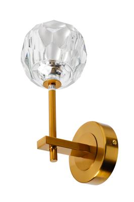 Бра Garda Decor K2KR0934W-1 Бра Деко (Deco) S латунь 13*13*h23 см арт. K2KR0934W-1