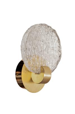 Бра Garda Decor 162FL- 61500 Бра Рондо (Rondo) металл золото d16см арт. 162FL-61500