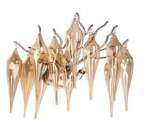 Бра Garda Decor 86-80353 Бра Карамель (Caramella) 45*h45 см, металл цвет золото арт. 86-80353