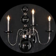 Бра Illuminati Бра MB8048-3A black арт. MB8048-3A black