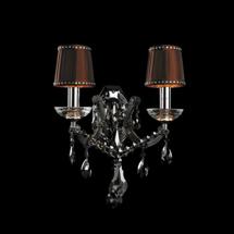 Бра Illuminati Бра MB09045-2A clear/rosso арт. MB09045-2A clear/rosso