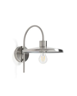 Бра La Forma (ех Julia Grup) Настенный светильник Nuvira из светло-серого металла арт. 423986