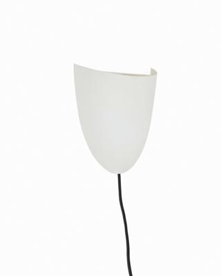 Бра La Forma (ех Julia Grup) Настенный светильник Nibla из металла с эффектом белой глины арт. 262299