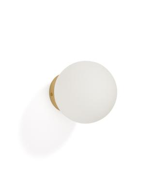 Бра La Forma (ех Julia Grup) Настенный светильник Brisia из металла в матовой латунной отделке с плафоном Ø15 см арт. 451075