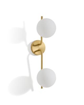 Бра La Forma (ех Julia Grup) Бра Brisia из металла в латунной отделке со стеклянными плафонами Ø15 см арт. 445197