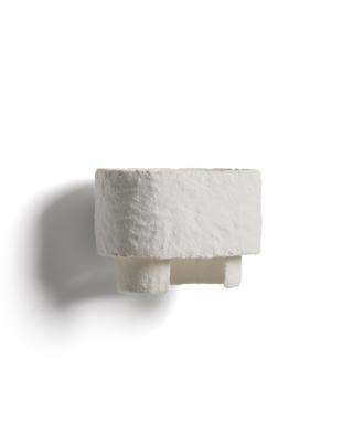 Бра La Forma (ех Julia Grup) Белый настенный светильник Bedala из папье-маше арт. 483197