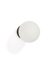 Бра La Forma (ех Julia Grup) Настенный светильник Brisia из черного металла со стеклянным шаром Ø15 см арт. 459039