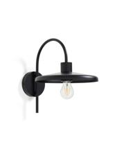 Бра La Forma (ех Julia Grup) Настенный светильник Nuvira из черного металла арт. 423982