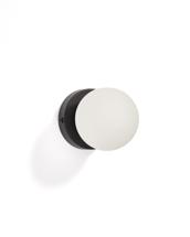 Бра La Forma (ех Julia Grup) Настенный светильник Brisia из черного металла со стеклянным шаром Ø8 см арт. 459037