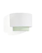 Бра La Forma (ех Julia Grup) Настенный светильник Bianella из хлопка и бирюзового вельвета, Ø 40 см арт. 434753