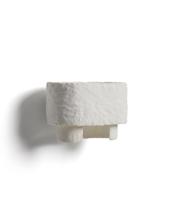 Бра La Forma (ех Julia Grup) Белый настенный светильник Bedala из папье-маше арт. 483197