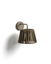 Бра La Forma (ех Julia Grup) Уличный настенный светильник Aldet из бежевой веревки и металла арт. 483101