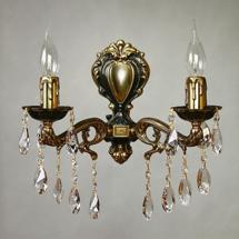 Бра Mantra Бра Leon Ambiente 2L 2128/2 PB Tear Drop арт. 096506