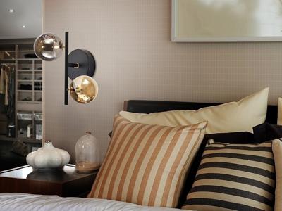 Бра Schuller Бра Dark 2L черно-латунный арт. 206728