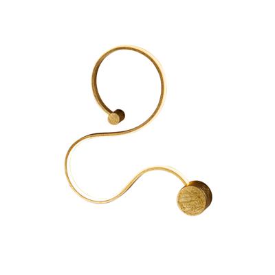 Бра Schuller Настенный светильник маленький Grafos золотой арт. 098386