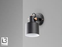 Бра Schuller Erika Бра 1L черный-медный арт. 292978