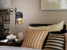 Бра Schuller Бра Dark 2L черно-латунный арт. 206728