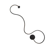 Бра Schuller Настенный светильник большой Grafos черный арт. 088296