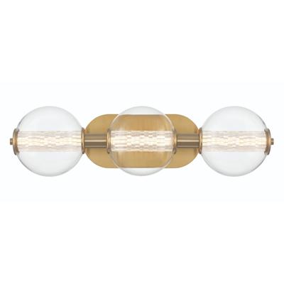 Бра ЯЯЯ Бра для ванных комнат Eurofase, Арт. QN-ATOMO-3W-BG арт. QN-ATOMO-3W-BG