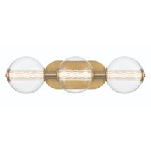 Бра ЯЯЯ Бра для ванных комнат Eurofase, Арт. QN-ATOMO-3W-BG арт. QN-ATOMO-3W-BG