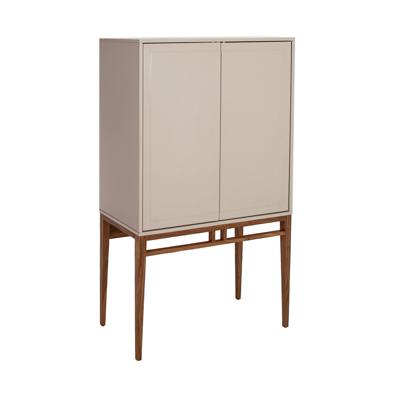 Буфет Angel Cerda Буфет Angel Cerda CP1709 /3073 жемчужно-серый с ножками из ореха арт. 074179