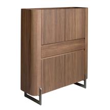 Буфет Angel Cerda Высокий буфет 3251/437-I из ореха и темной стали арт. 179125
