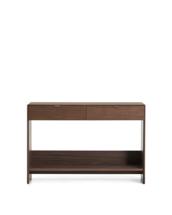 Буфет La Forma (ех Julia Grup) Буфет Norlen с 2 ящиками и полкой из орехового шпона 120 x 81 см арт. 463575