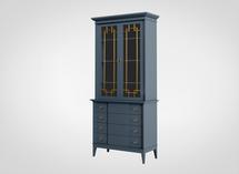 Буфет Wonderwood арт. M 5-05 серо-синий
