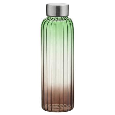 Бутылка ЯЯЯ Бутылка стеклянная, 450 мл, разноцветная арт. SFE-SS-BT-GLS-450