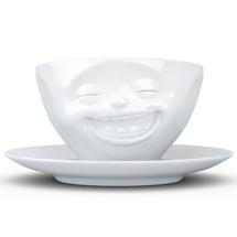 Чайная пара Tassen Чайная пара laughing, 200 мл, белая арт. T01.47.01