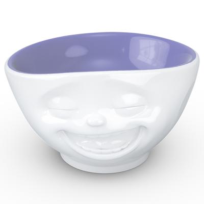 Чаша Tassen Чаша laughing, 500 мл, белая/лавандовая арт. T01.07.25