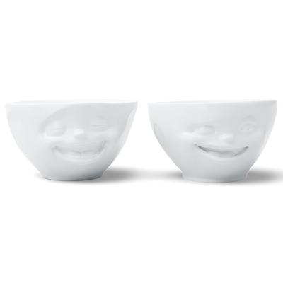 Чаша Tassen Набор чаш laughing & winking, 200 мл, белый, 2 шт. арт. T02.71.01