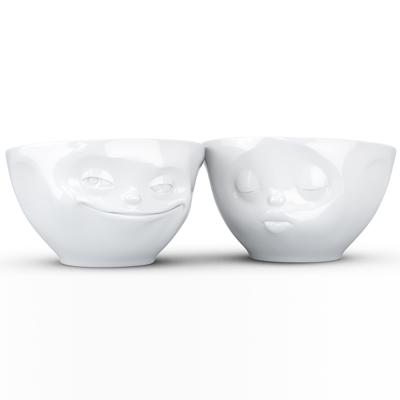Чаша Tassen Набор чаш grinning & kissing, 200 мл, белый, 2 шт. арт. T01.22.01