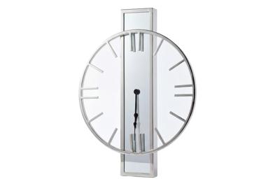 Часы Garda Decor 79MAL-5821-61N Часы с зеркальн. планкой цвет хром d46см, H61см арт. 79MAL-5821-61N