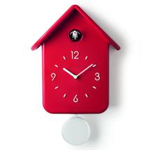 Часы Guzzini Часы с кукушкой qq, красные арт. 16860255
