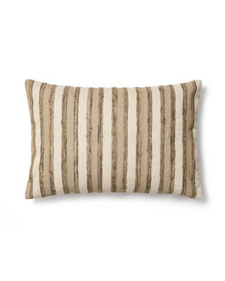 Чехол La Forma (ех Julia Grup) Чехол для подушки Dorevi из жаккарда в полоску цвета экрю 40 x 60 см арт. 423659