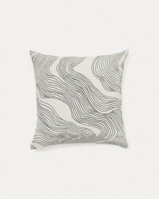 Чехол La Forma (ех Julia Grup) Чехол для подушки Ondara с зеленым графическим узором 50 x 50 см арт. 254235