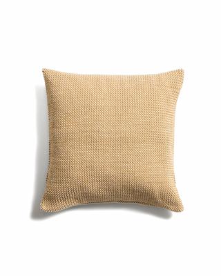 Чехол La Forma (ех Julia Grup) Чехол для подушки Narida из горчичного жаккардового хлопка, 50 x 50 см арт. 483349