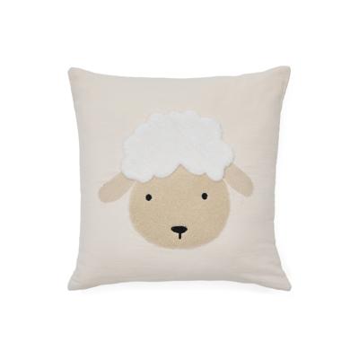 Чехол La Forma (ех Julia Grup) Чехол для подушки Milu из бежевого хлопка с вышивкой в виде овцы 45 x 45 см арт. 210388
