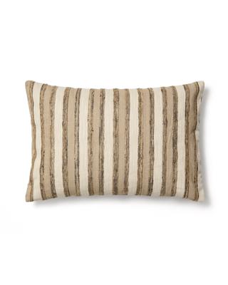 Чехол La Forma (ех Julia Grup) Чехол для подушки Dorevi из жаккарда в полоску цвета экрю 40 x 60 см арт. 423659