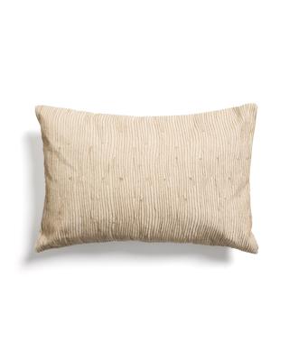 Чехол La Forma (ех Julia Grup) Чехол для подушки Belae из хлопка цвета экрю с вышивкой из джута, 40 x 60 см арт. 481375