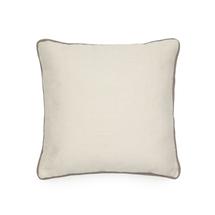 Чехол La Forma (ех Julia Grup) Sagulla 100% PET cushion cover in white with grey trim, 45 x 45 cm арт. 157219
