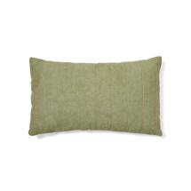 Чехол La Forma (ех Julia Grup) Чехол на подушку Sayema из зеленого хлопка и джута с вышивкой, 30 x 50 см арт. 191608