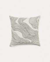 Чехол La Forma (ех Julia Grup) Чехол для подушки Ondara с зеленым графическим узором 50 x 50 см арт. 254235