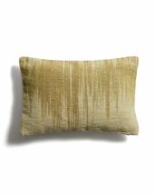 Чехол La Forma (ех Julia Grup) Чехол для подушки Liroda из джута с зеленым узором икат, 40 x 60 см арт. 481453