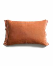Чехол La Forma (ех Julia Grup) Чехол для подушки Disea из льна оранжевый с полосками, 40 x 60 см арт. 481417