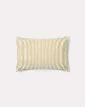 Чехол La Forma (ех Julia Grup) Чехол для подушки Lioris из хлопка в зеленую полоску 60 x 40 см арт. 254213