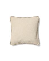 Чехол La Forma (ех Julia Grup) Чехол для подушки Enari бежевый хлопок с коричневой отделкой 50 x 50 см арт. 422653