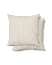 Чехол La Forma (ех Julia Grup) Комплект из 2 чехлов для подушек Raylo из хлопка с текстурой и полосками 50 x 50 см арт. 424893